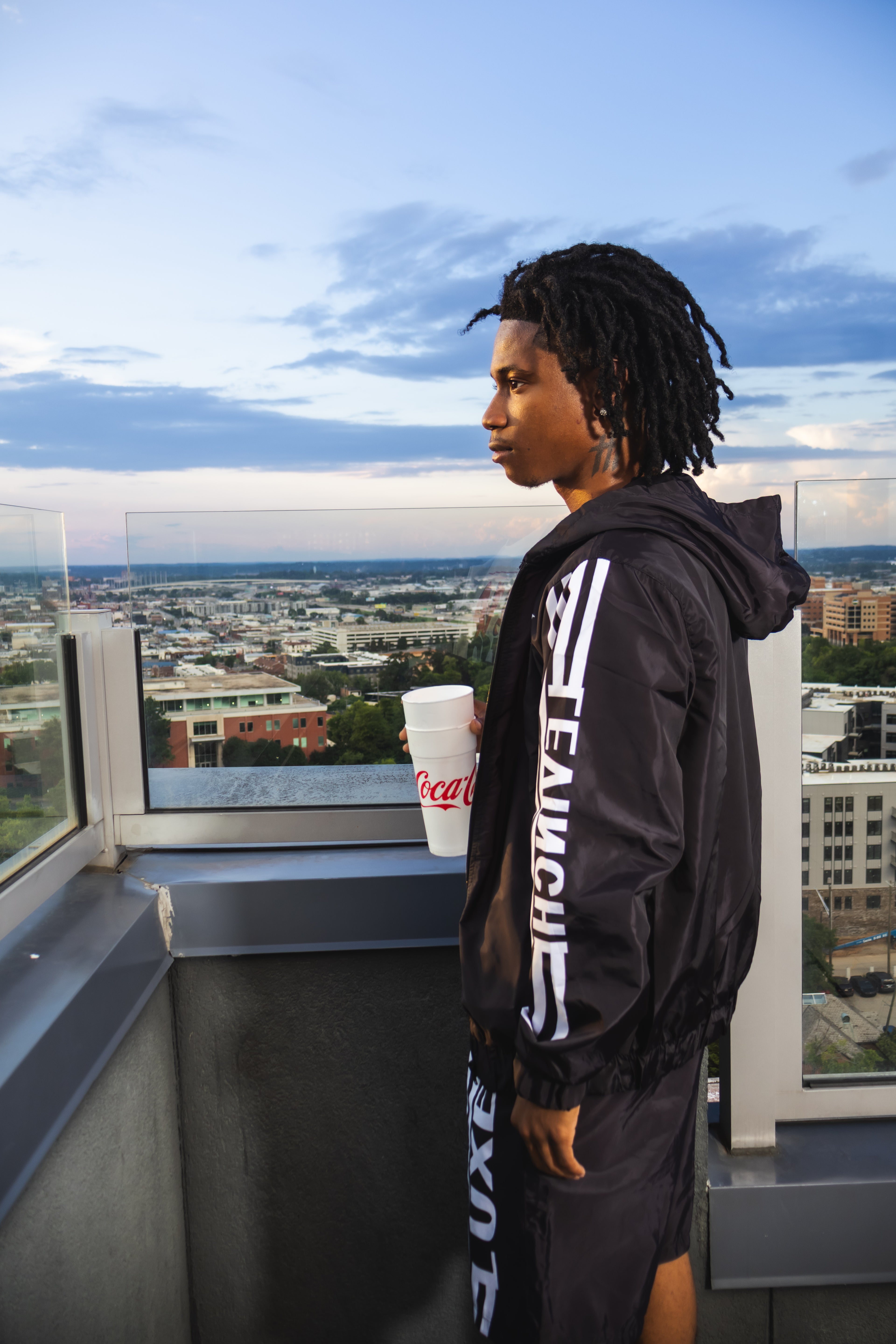 Black And White “DBoy” Windbreaker Sets