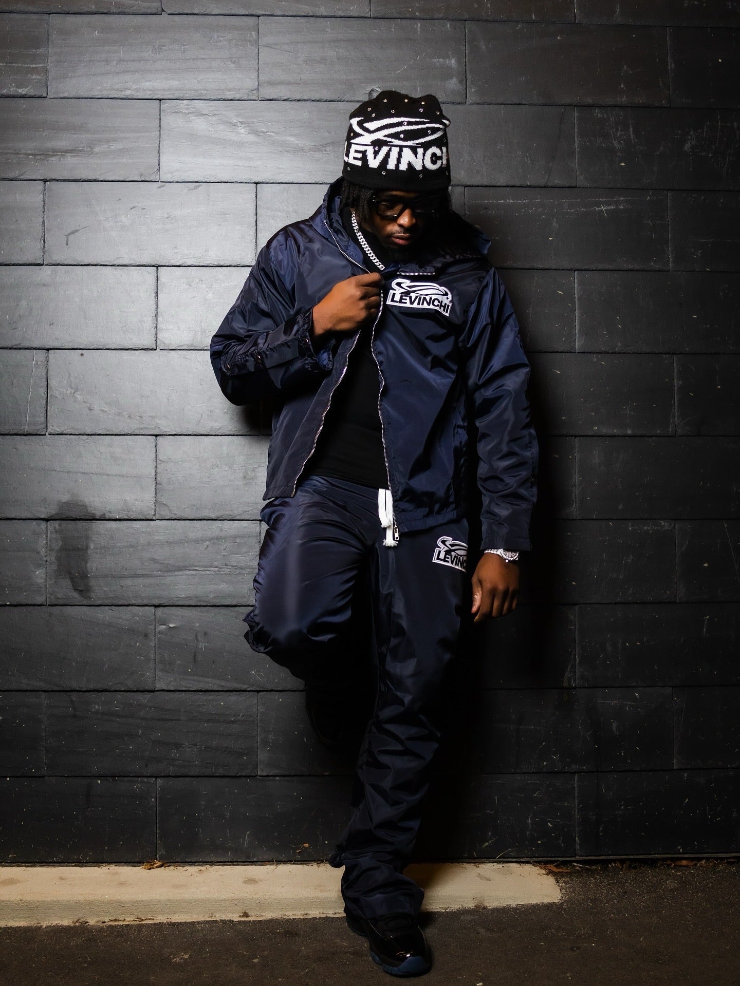 ÆON Windbreaker Sets (Navy Blue)