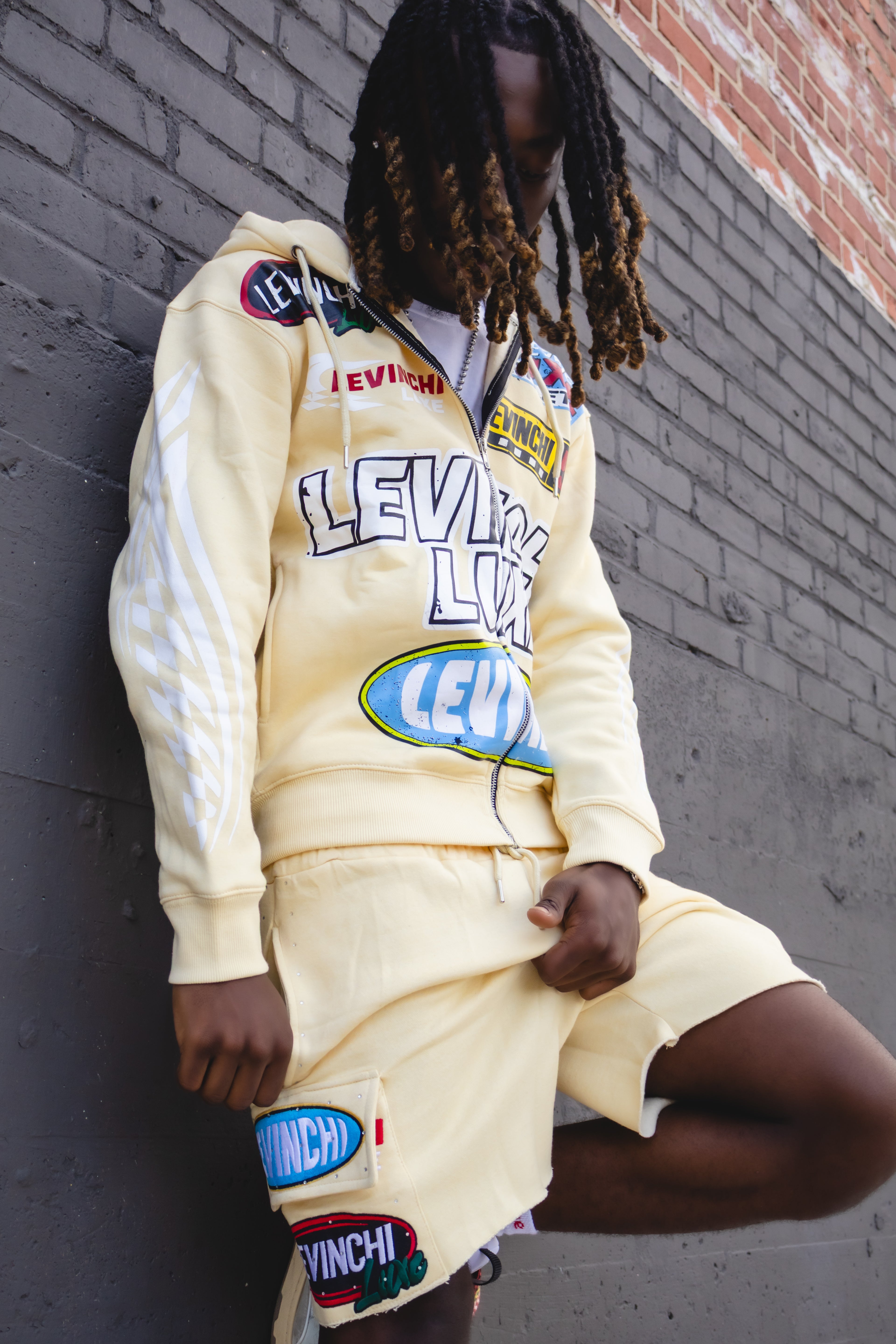 Cream “MotorSport” Set