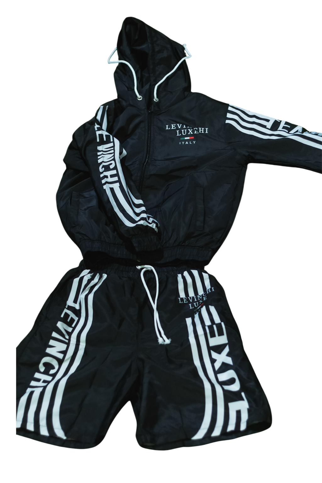 Black And White “DBoy” Windbreaker Sets